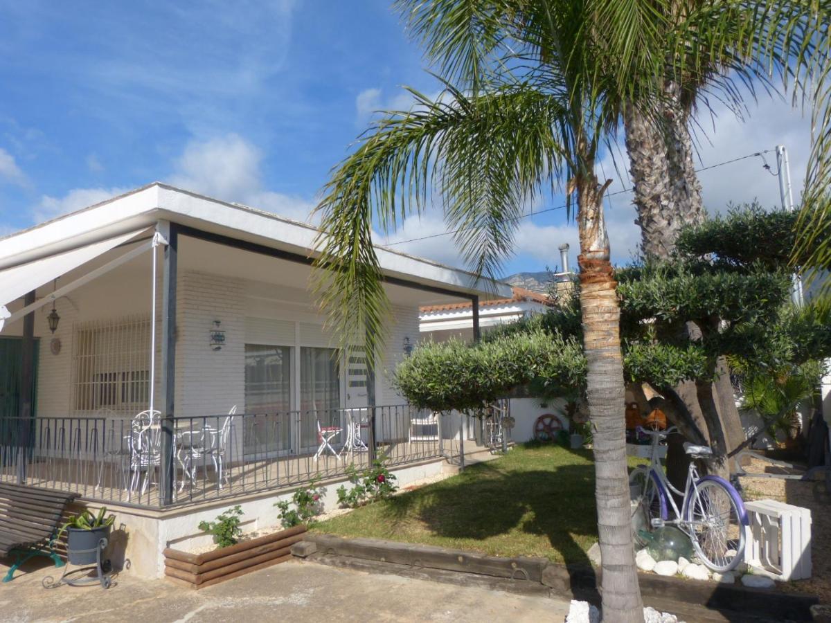 Exclusivo Chalet A Pie De Costa Alcanar Exterior foto